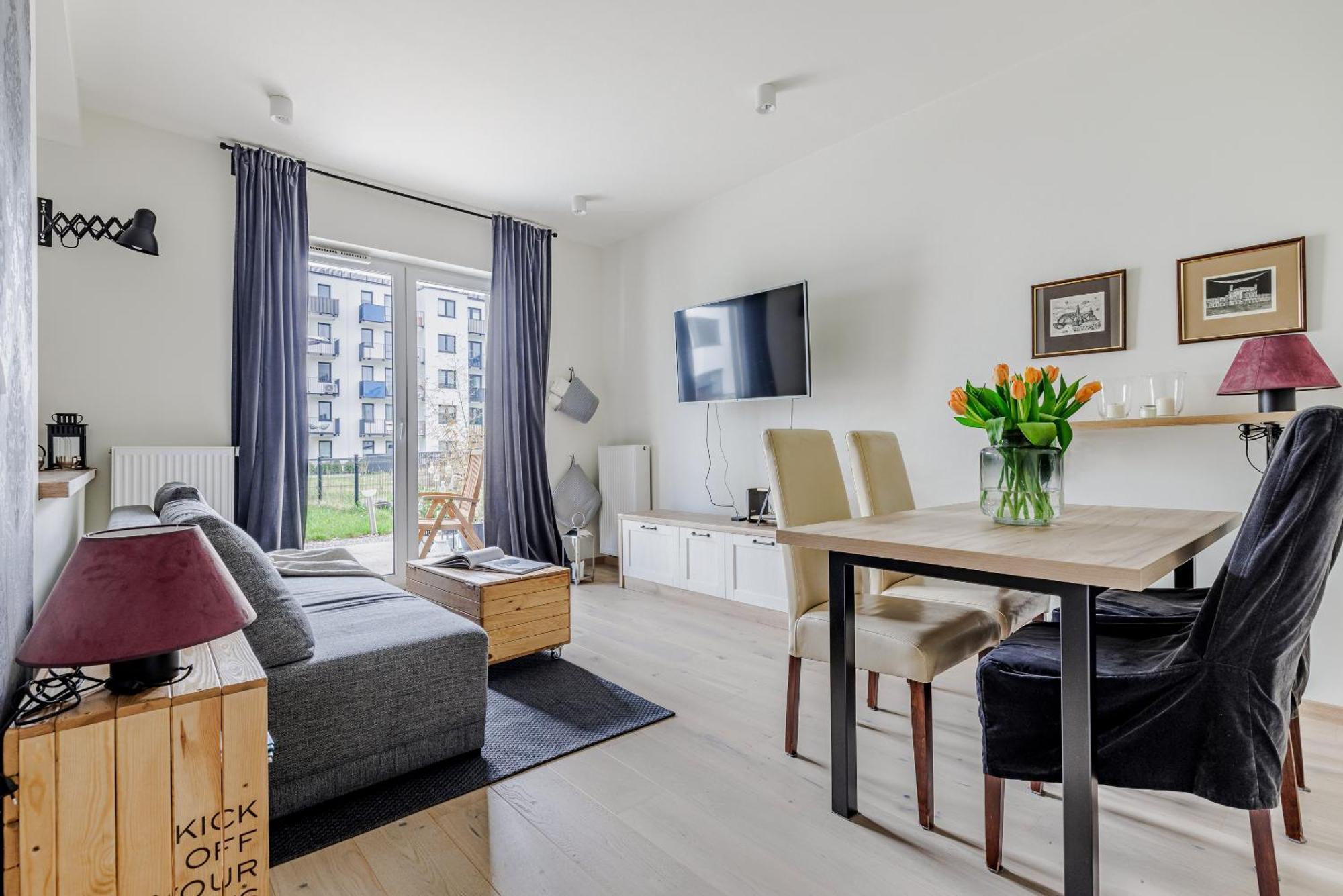 Relax&Comfort New Waw 50 Sqm With Terrace, Garden, Free Parking And Ac ワルシャワ エクステリア 写真
