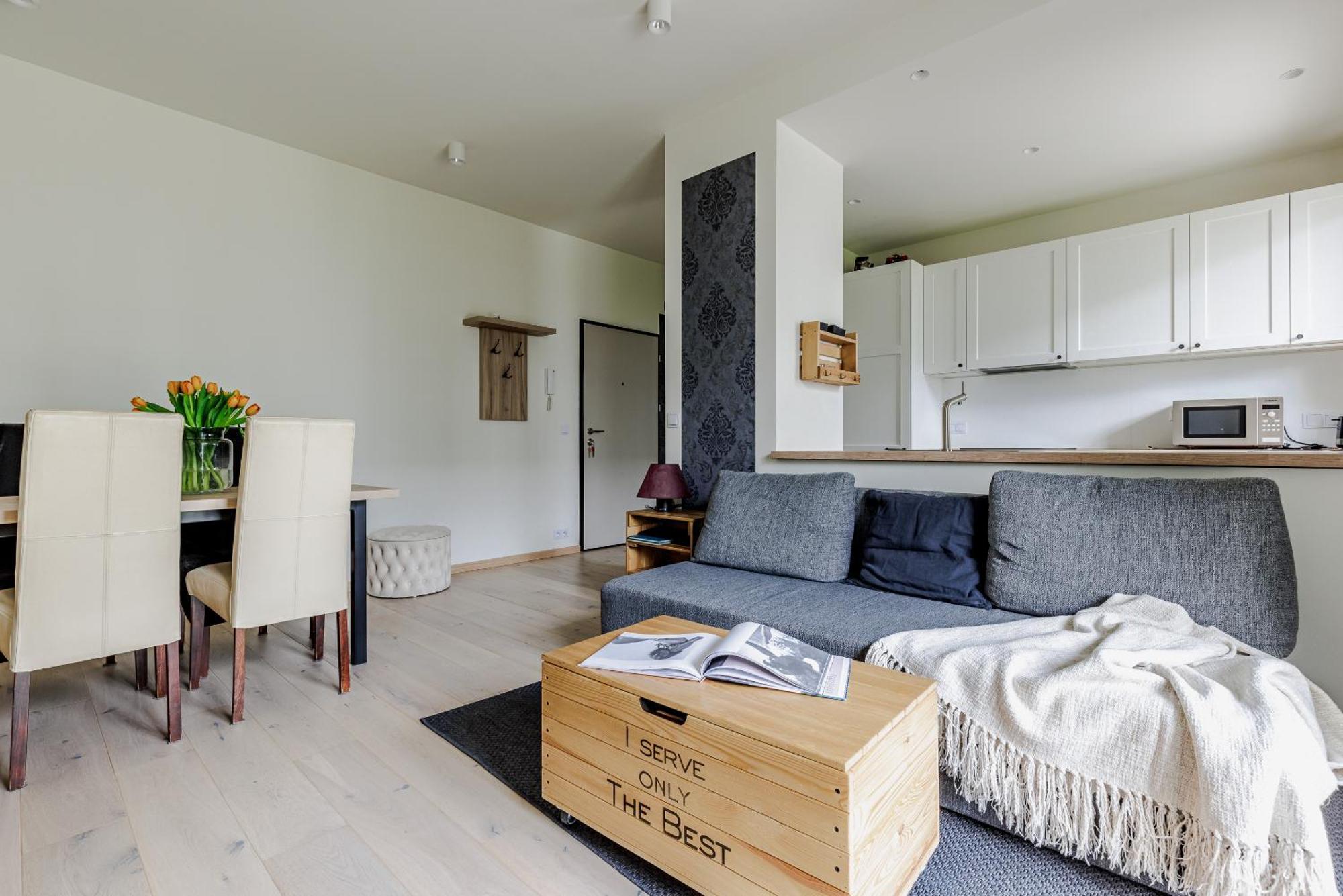 Relax&Comfort New Waw 50 Sqm With Terrace, Garden, Free Parking And Ac ワルシャワ エクステリア 写真