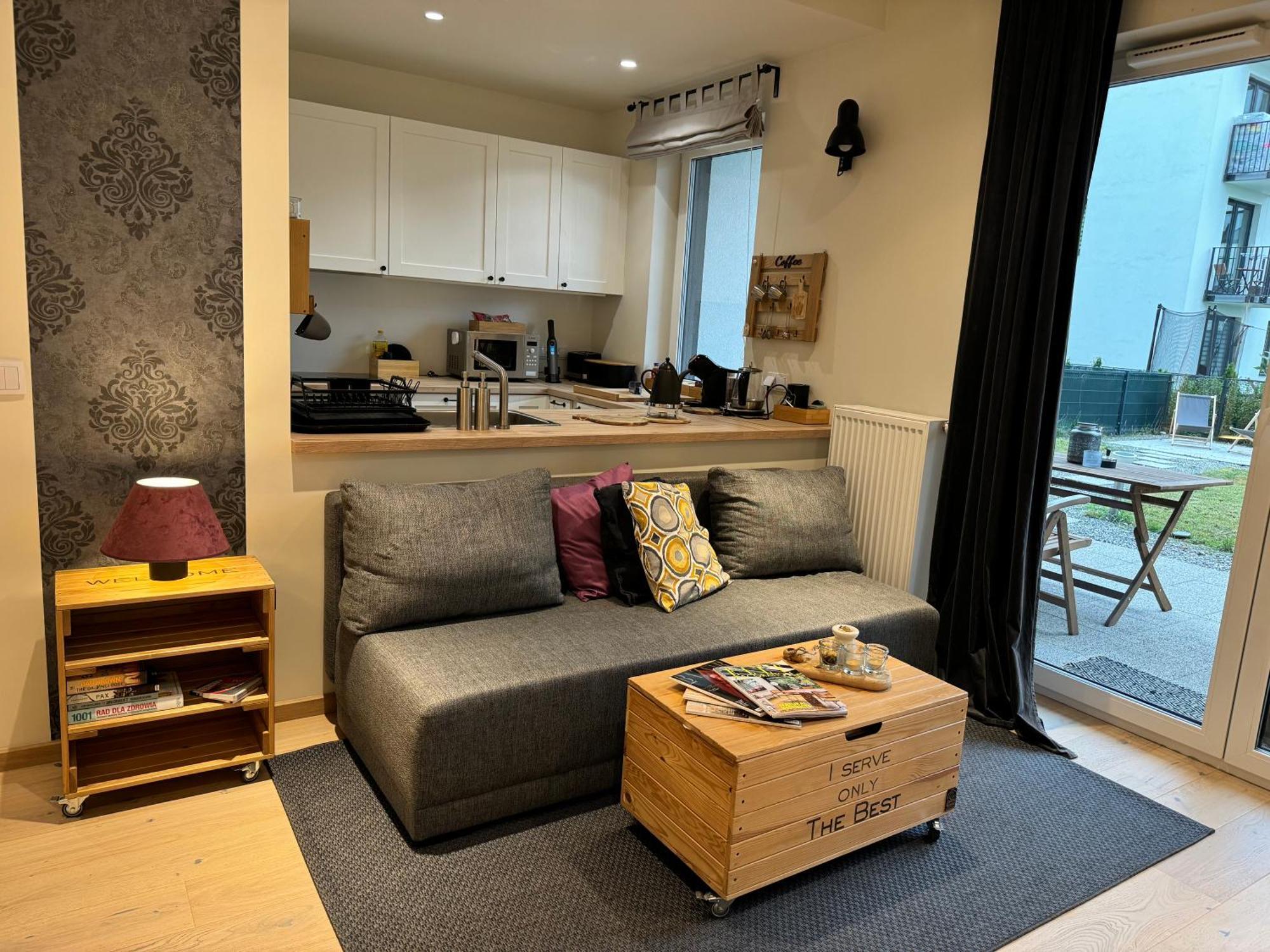 Relax&Comfort New Waw 50 Sqm With Terrace, Garden, Free Parking And Ac ワルシャワ エクステリア 写真